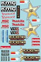Rockstar stickervel - A4 - thumbnail
