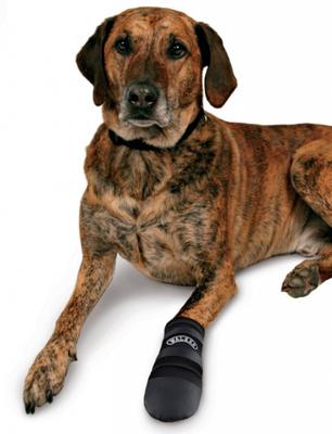 TRIXIE WALKER CARE BESCHERMSCHOENEN ZWART 2 STUKS XXL 21X10,5 CM - thumbnail