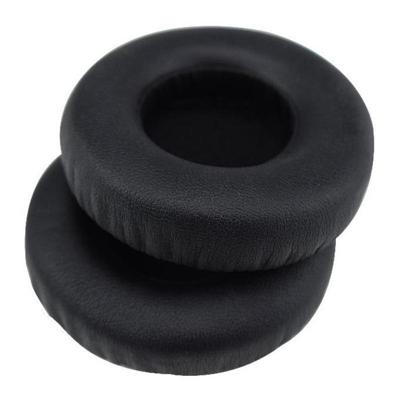 Voor JBL Synchros E30 hoofdtelefoon imitatieleer + Foam zachte oortelefoon beschermende cover earmuffs één paar (zwart)
