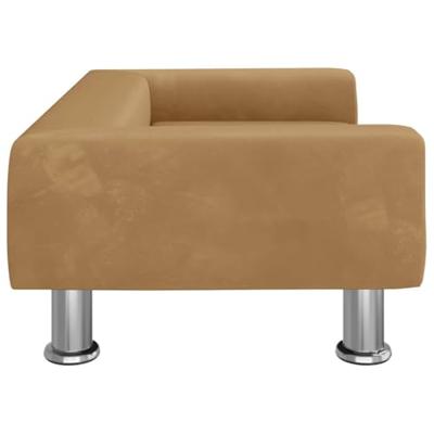 VidaXL Hondenmand 70x45x26,5 cm fluweel bruin