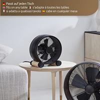 Beacon TafelventilatorBreeze Tabel Fan Ø 20cm - Zwart - 213120EU - thumbnail