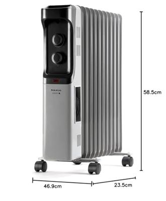 Verwarming Taurus DAKAR 2500 2500 W Grijs