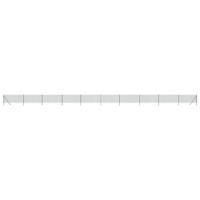 VidaXL Draadgaashek 0,8x25 m gegalvaniseerd staal groen - thumbnail