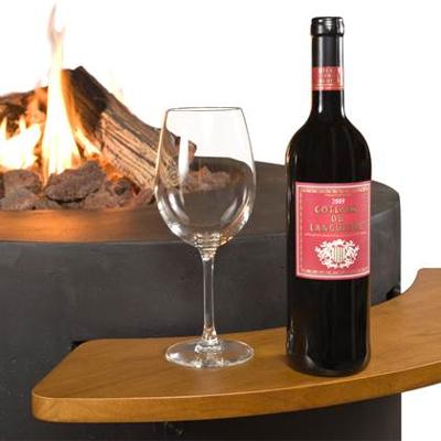 Happy Cocooning: Houten Side Table voor Cone & Bowl met 2 poeder coated/rubber steunen - 2 stuks Happy Cocooning: Houten Side Table voor Cone & Bowl met 2 poeder coated/rubber steunen - 2 stuks