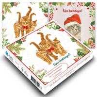 Franciens Katten Kerstkaarten - thumbnail