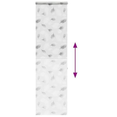 Doucherolgordijn met cassette 70x240 cm stofbreedte 66 cm