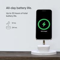 Belkin SoundForm Motion In Ear headset Bluetooth Wit Headset, Oplaadbox, Bestand tegen zweet - thumbnail