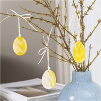 Creativ Company Mini hobbyset boetseren, ei, lichtgeel, pastelkleuren, 1 doos - thumbnail