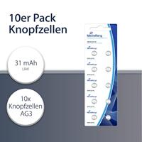 MediaRange Premium alkaline knoopcellen, AG3|LR41|1,5V, pak van 10 - thumbnail