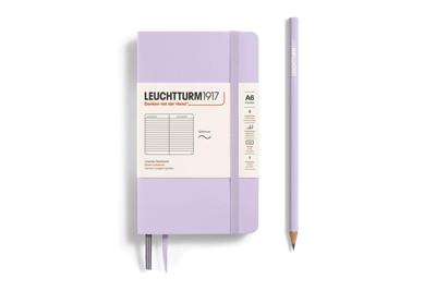 Leuchtturm Lilac, Pocket (A6), 187 p., dotted