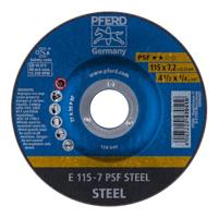 PFERD TOOLS 62011634 E 115-7 PSF STEEL Afbraamschijf gebogen Diameter 115 mm Boordiameter 22.23 mm Gietijzer, Staal, Gegoten staal 10 stuk(s) - thumbnail