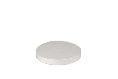 Deksel milkshakebeker met kruis Ø90mm karton Wit Deksel milkshakebeker met kruis Ø90mm karton Wit