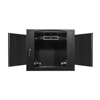 LogiLink W15F64B 19inch-wandkast (b x h x d) 540 x 725 x 450 mm 15 HE Zwart-grijs (RAL 7021) - thumbnail