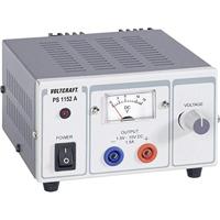 VOLTCRAFT PS-1152 A Labvoeding, regelbaar 1.5 - 15 V/DC 1.5 - 1 A 22.5 W Aantal uitgangen: 1 x - thumbnail