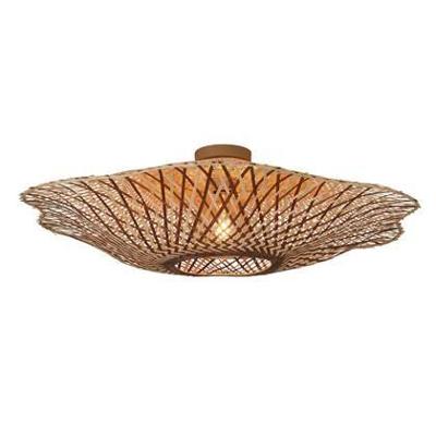 GOOD&MOJO Plafondlamp 'Madura' Bamboe, 87cm, kleur Naturel/Bruin