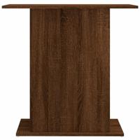 Aquariumstandaard 75x36x72,5 cm bewerkt hout bruin eikenkleur - thumbnail