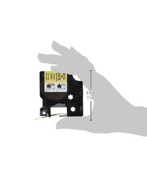 Labeltape DYMO IND RHINO S0718470 Vinyl Tapekleur: Geel Tekstkleur:Zwart 19 mm 5.5 m Labeltape DYMO IND RHINO S0718470 Vinyl Tapekleur: Geel Tekstkleur:Zwart 19 mm 5.5 m