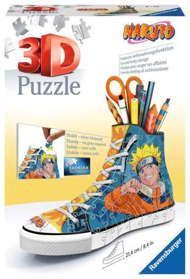 Ravensburger 3d puzzel sneaker naruto, 108st. Ravensburger 3d puzzel sneaker naruto, 108st.