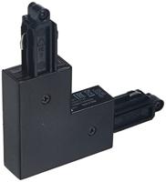 SLV 1-faseL-Connector 2 hoekverbinder aarde binnen zwart - 143060 - thumbnail