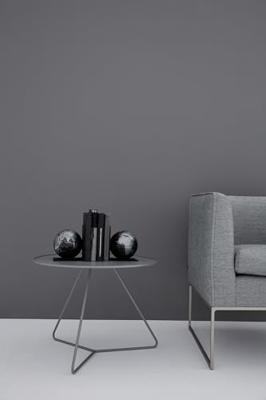 Boekensteun troika met magn globes 13cm 2st zwart