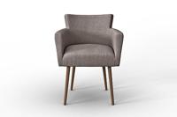 NADUVI Collection Eetkamerstoel Billie linnen - thumbnail