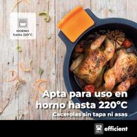 Pot met Glazen Deksel BRA Efficient Afmetingen Ø 20 cm - thumbnail