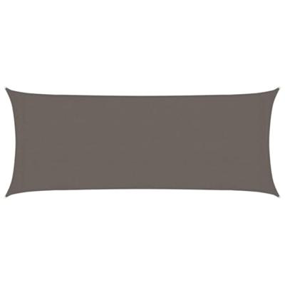 Zonnezeil 160 g/m 2x5 m HDPE antracietkleurig - thumbnail