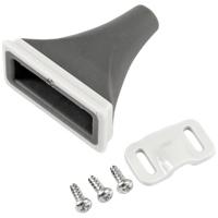 Hammond Electronics 1552CPGKITGY Kabeldoorvoering TPE (geurloos rubbermengsel) Grijs (l x b x h) 36 x 36 x 18 mm 1 stuk(s) - thumbnail