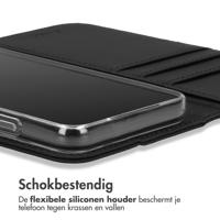 Accezz Wallet Softcase voor Samsung Galaxy A17 Telefoonhoesje Zwart - thumbnail