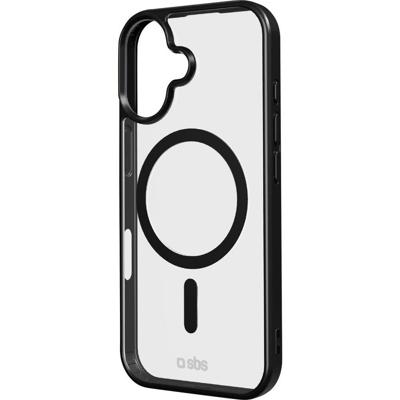 sbs mobile Cover Apple iPhone 17 Transparant, Zwart MagSafe compatible