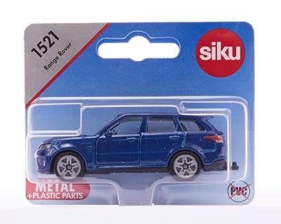 Siku 1521 range rover 8,2cm blauw Siku 1521 range rover 8,2cm blauw