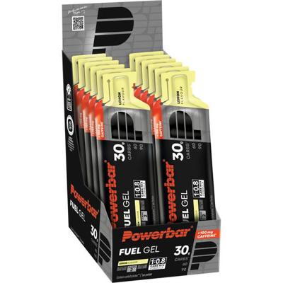 Powerbar Fuel Gel 30 Citroen + Cafeïne 12x50ml