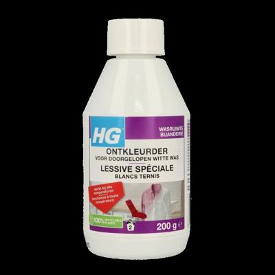HG Ontkleurder voor doorgelopen witte was 200 Gram