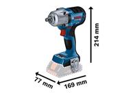 Bosch Professional GDS 18V-450 HC (solo, L-BOXX) 06019K4001 Accu-draaislagmoeraanzetter 450 Nm 18 V Aantal meegeleverde accus: 0 Li-ion Incl. Bluetooth-module, - thumbnail