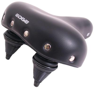 Edge fietszadel urban zwart