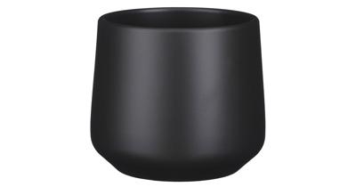 Amber pot rond donkergrijs mat h15,5xd17 cm Mica Decorations - Mica decorations Amber pot rond donkergrijs mat h15,5xd17 cm Mica Decorations - Mica decorations