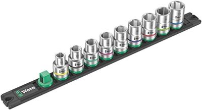 Wera Dop-magneetstrip C 4 Zyklop doppenset | 1/2"-aandrijving | 9-delig - 05005460001