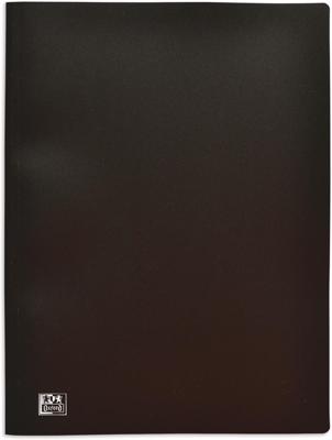 OXFORD presentatiealbum, formaat A4, uit stevige PP, 100 tassen, zwart