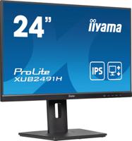 iiyama Monitor XUB2491H-B1-23,8 inch, IPS, 1920X1080/100Hz, 1H1DP, HEEFT - thumbnail