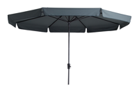 Madison stokparasol Syros luxe grey 350 cm. - thumbnail