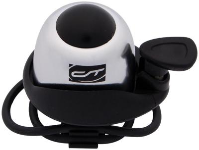 CONTEC fietsbel "cup-a-ding" ct bell cup-a-ding silver, o-ring