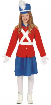 Engelse Soldaat Kostuum Meisje