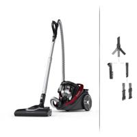 Rowenta RO7933 Silent Force Cyclonic Effitech Multi Stofzuiger zonder zak Rood - thumbnail