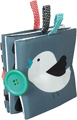 Clementoni eerste maanden zacht boekje zwart/wit