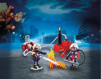 Playmobil® City Action 9468 brandweerteam met waterpomp