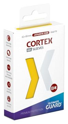 Ultimate Guard Cortex Sleeves Japanese Size (60) - Yellow