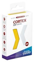 Ultimate Guard Cortex Sleeves Japanese Size (60) - Yellow - thumbnail