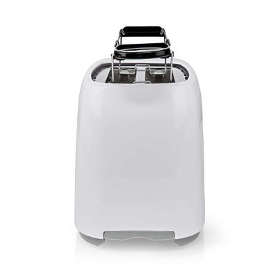 Broodrooster | 2 Sleuven | Bruining niveaus: 7 | Broodjesrek | Wit