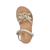 Leren kindersandalen Badalia LES TROPEZIENNES® PAR M. BELARBI goudbeige - thumbnail