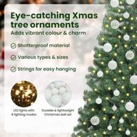 VidaXL Kerstboom met 150 led met standaard groen 120 cm pvc - thumbnail